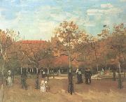 Vincent Van Gogh The Bois de Boulogne with People Walking (nn04) china oil painting artist